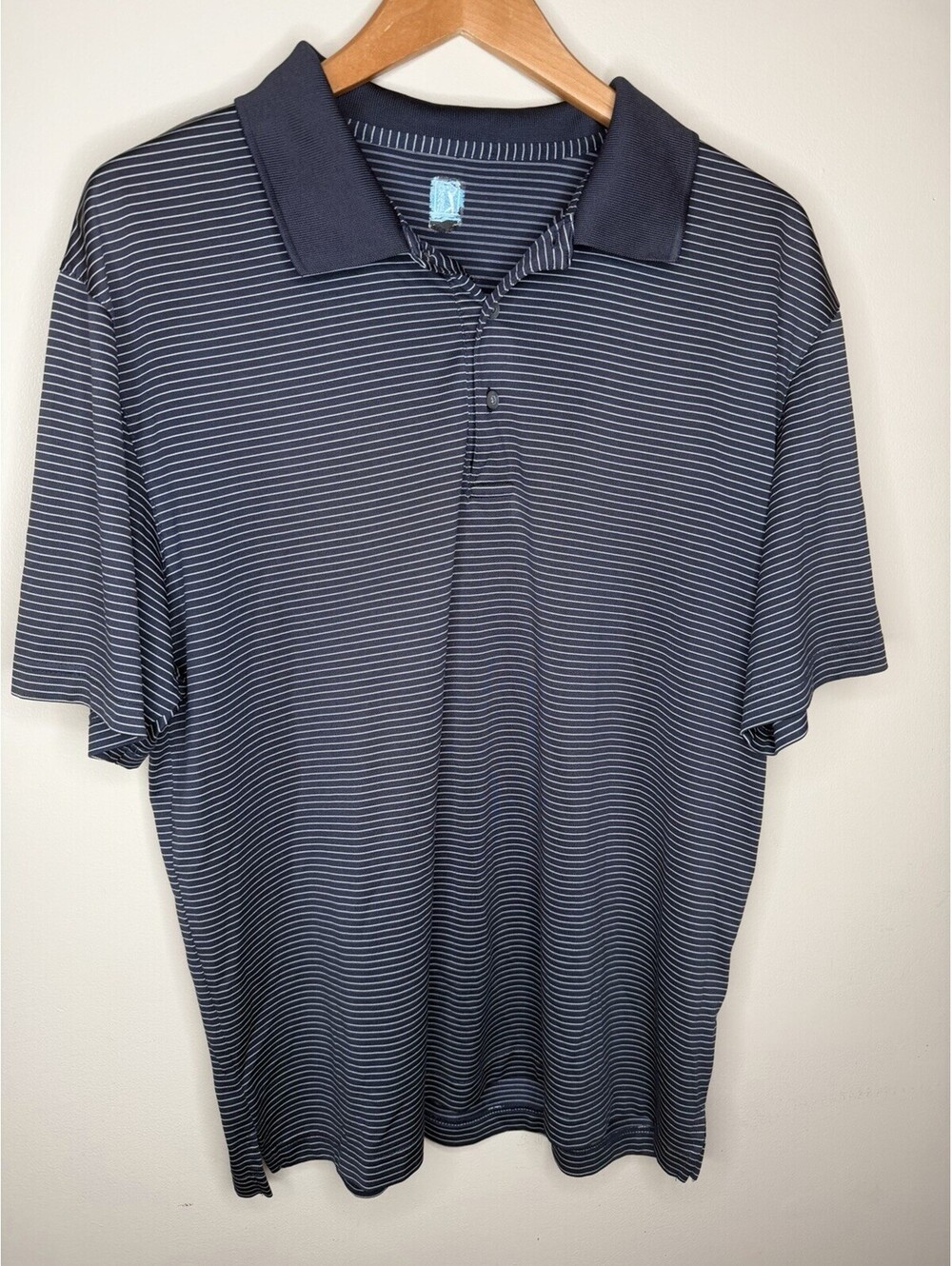 PGA Tour Golf Polo Striped Size XL